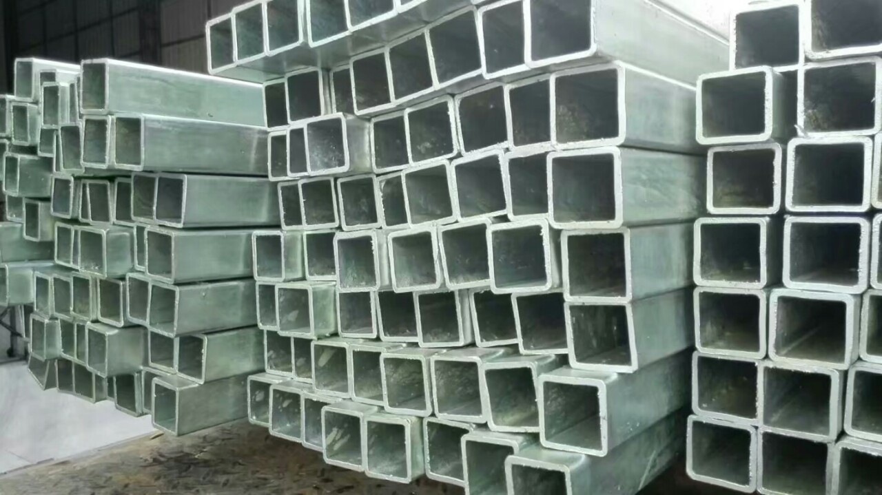 热镀锌厚壁大方管 钢结构材料 幕墙热镀锌管厂家大量现货供应