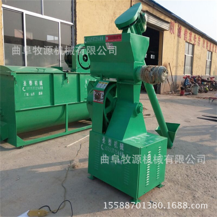 饲料颗粒成型机 生产饲料的机器 大型饲料环膜颗粒机的价格