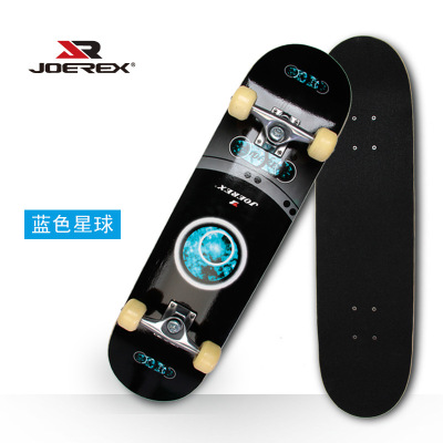 New products Joerex/ Zudi Si adult Colorful Highway Scrub Four skateboard Maple Dual Rocker