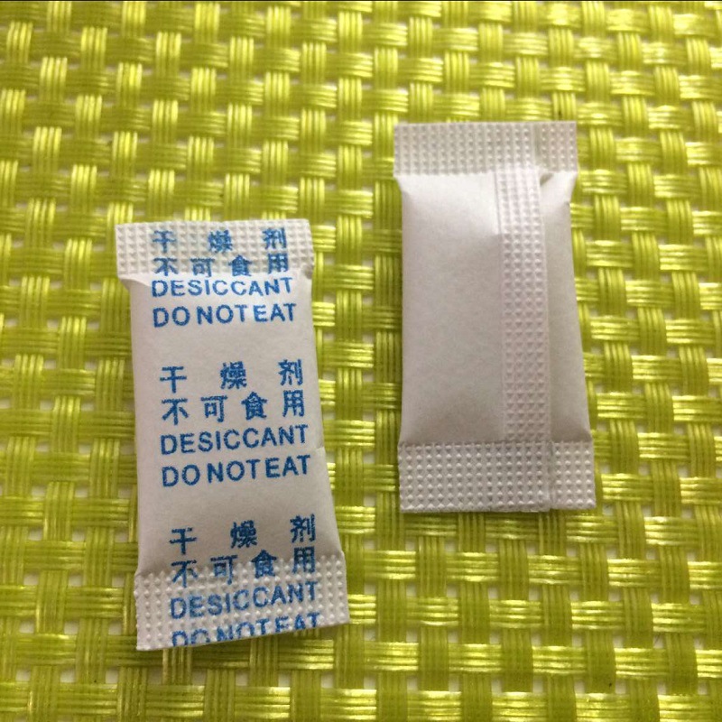 1克中文英文背封包装食品干燥剂 环保硅胶防潮珠干燥剂