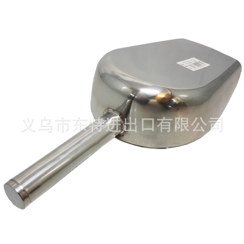 Non-magnetic stainless steel flat-bottomed flour spatula, tea multi-purpose ice spatula, kitchen ice maker special coarse grain spatula detail image 9