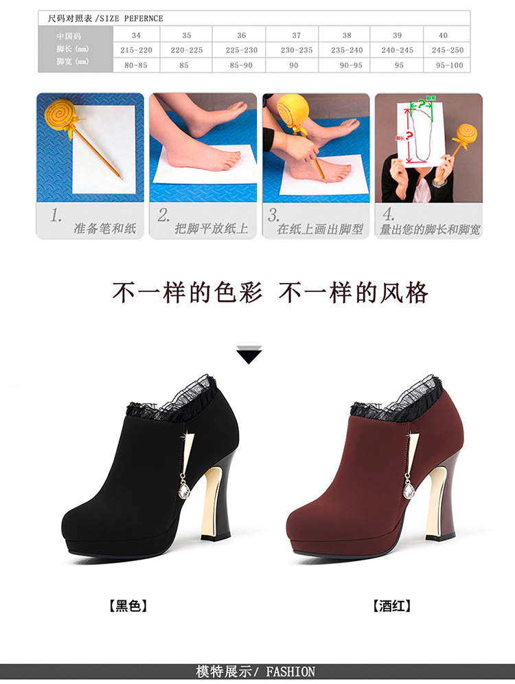 Bottes femme en Daim - Ref 3355324 Image 10