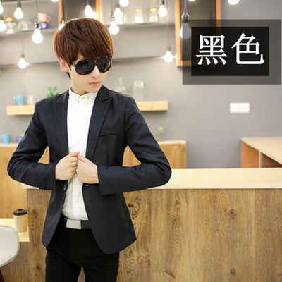 men's wear 2019 spring clothes new pattern Korean Edition Self cultivation Metrosexual Small suit Schoolboy Teenagers Thin section man 's suit Coat for men