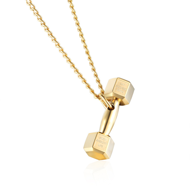 Fashion OL Titanium steel plating necklace (Rose gold female models)NHZH0362-Rose gold female models