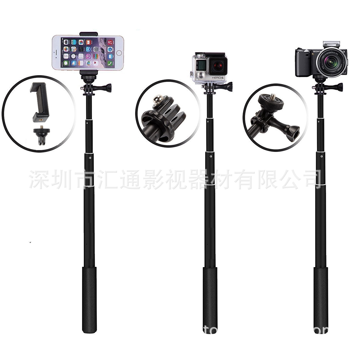 Perche selfie en Alliage d aluminium - Ref 3386521 Image 12