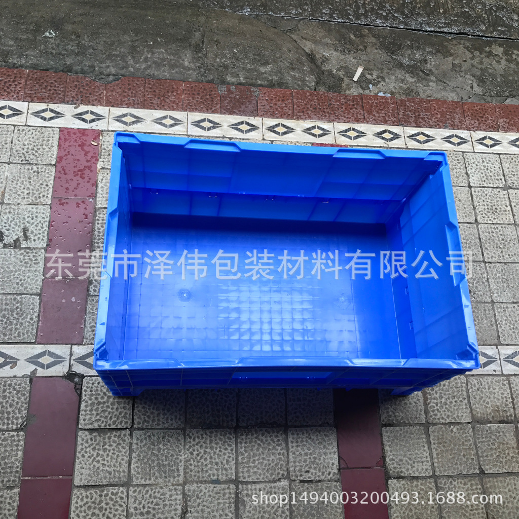 供应周转箱 带盖折叠箱 塑料周转箱 防静电折叠箱