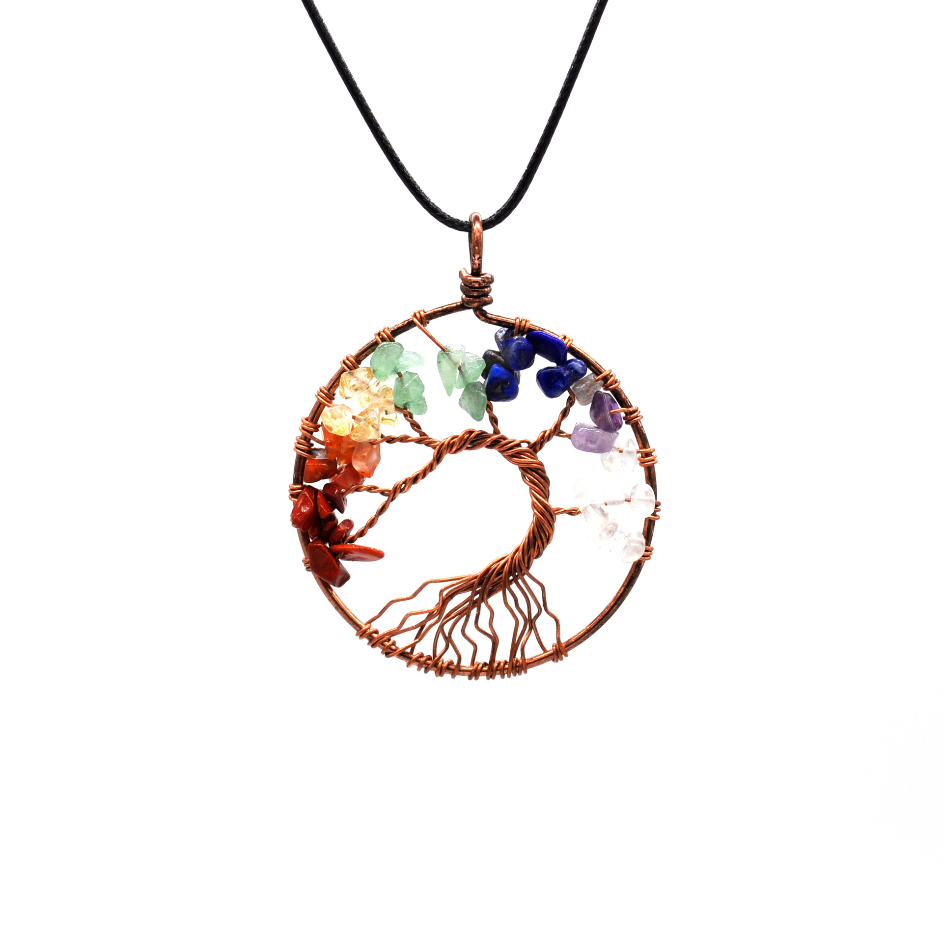 Ethnic Style Leaf Agate Plating Necklace 1 Piece