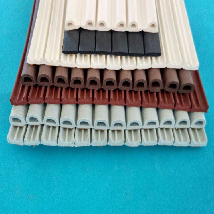 门窗密封条 EPDI型门窗隔音条自粘型防盗门移门木门缝胶条 防撞条