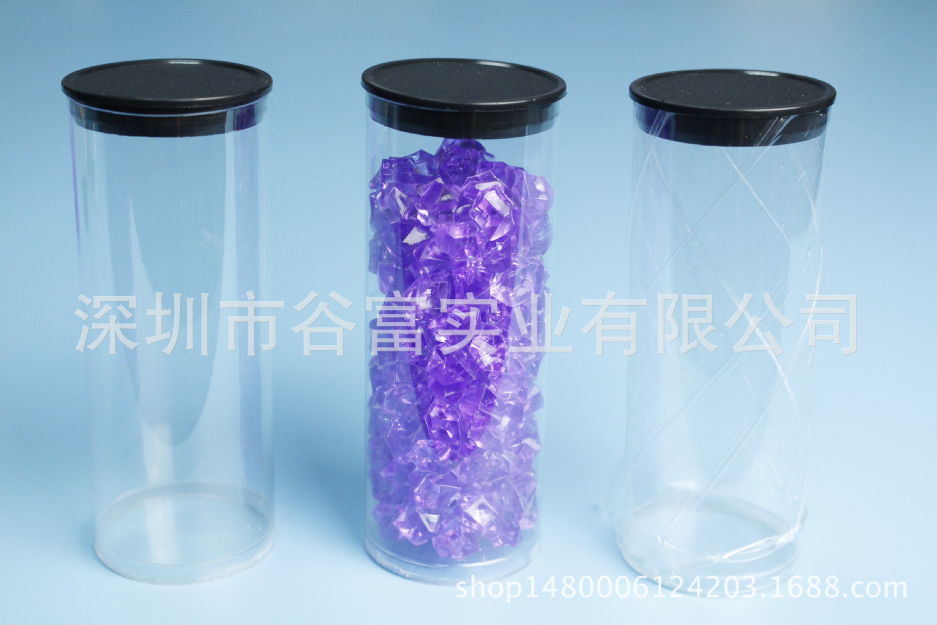 厂家供应直径45mm塑料管，透明包装管