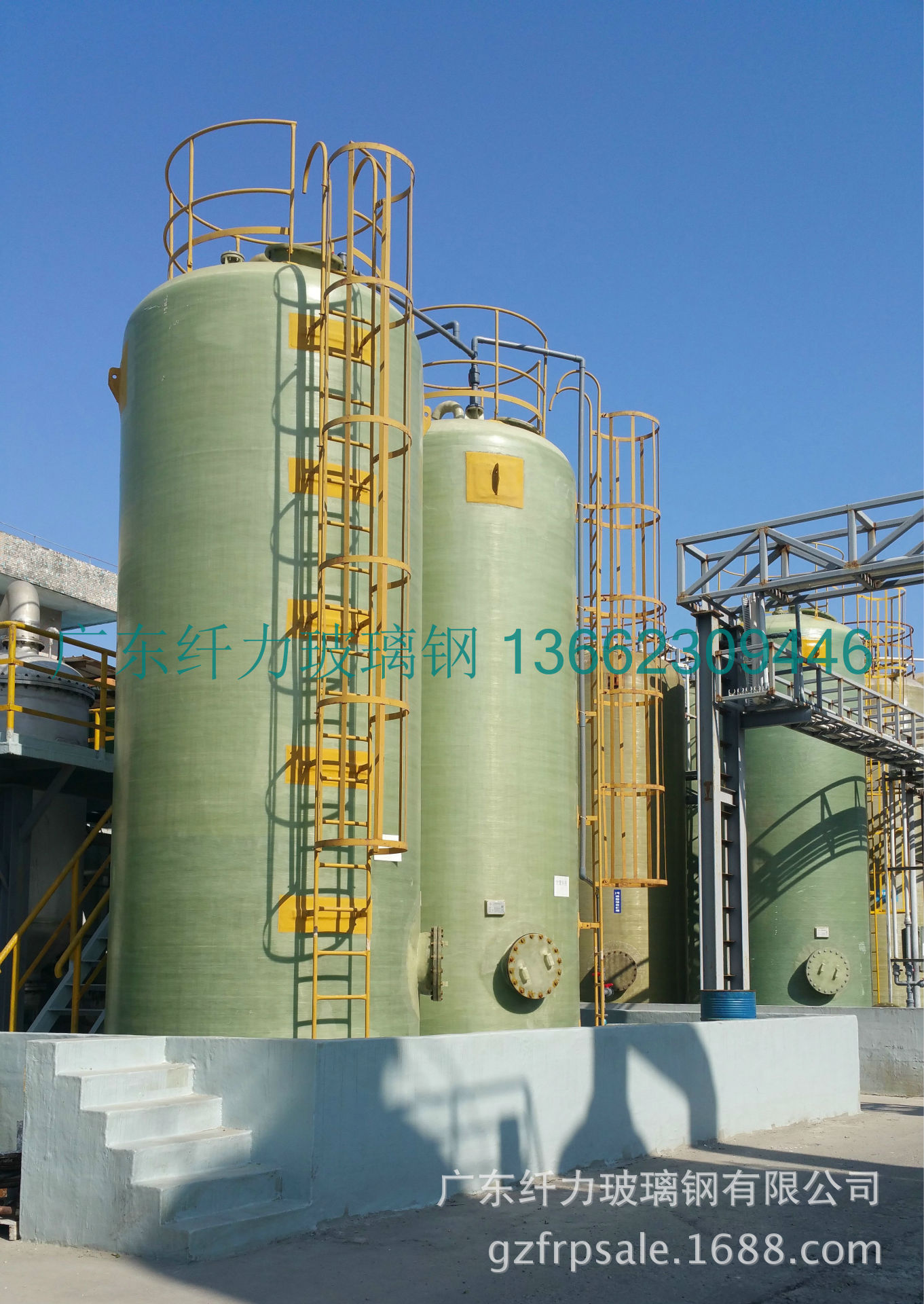 广东玻璃钢储罐盐酸罐储水罐玻璃钢罐