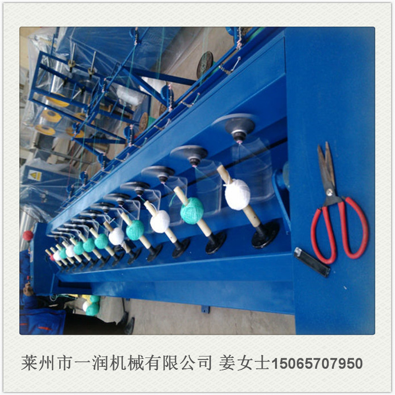 打球机多锭麻线球机 多头卷团圆球机台 草球机绕团缠球机械设备