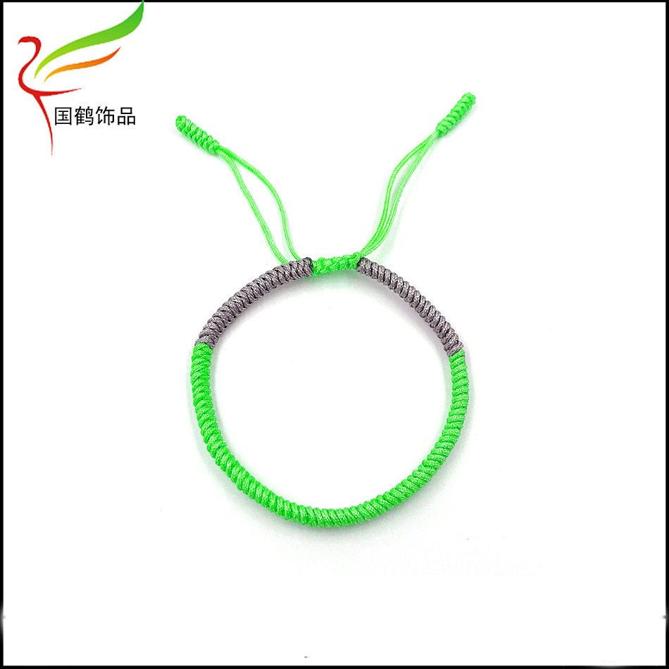 蛇结编织手链2