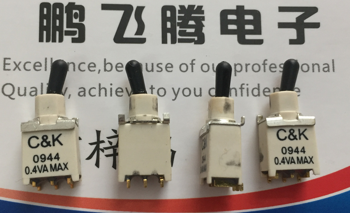 原装美国C&k ET01M3D1SA1BE微型钮子开关3脚2档 摇头摇臂开关卧式