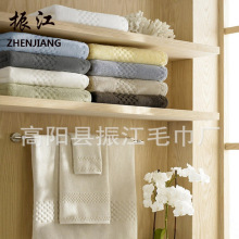 跨境厂家直销纯棉加厚加大外贸进出口浴巾批发酒店套巾素色
