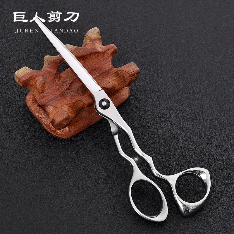 6.0寸鸟剪 440C个性理发剪刀 美发剪刀 专业理发刘海剪定 制