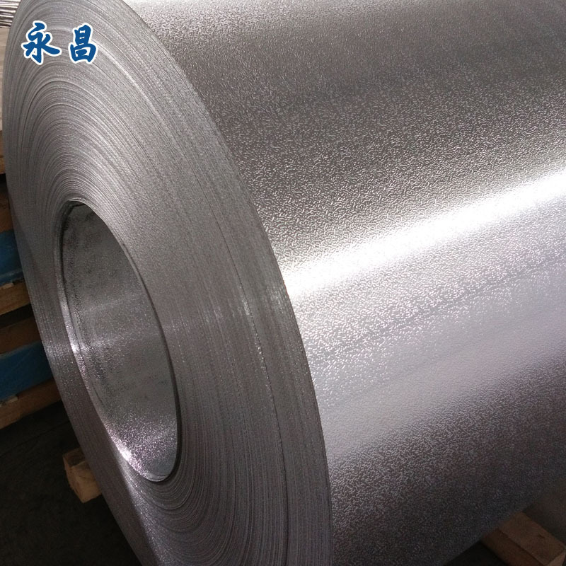 【批量供应】0.58mm厚冰柜冰箱内胆橘皮花纹铝皮 橘皮压花铝卷