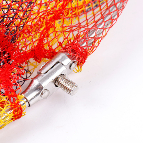 Wholesale stainless steel net copying head, fishing gear folding net copying bag, net copying bag wholesale, net copying head