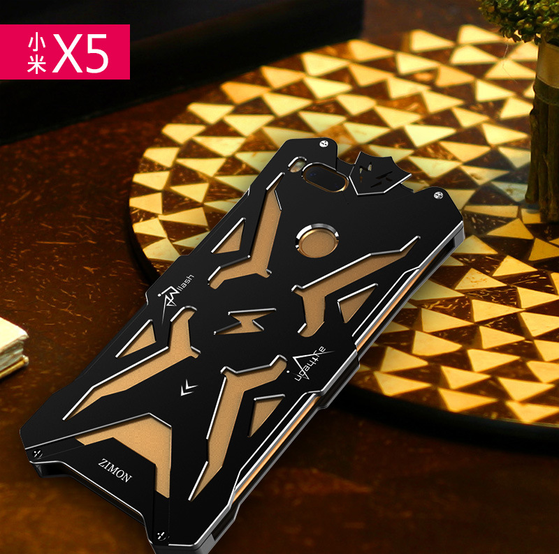 SIMON THOR Aviation Aluminum Alloy Shockproof Armor Metal Case Cover for Xiaomi Mi 5X