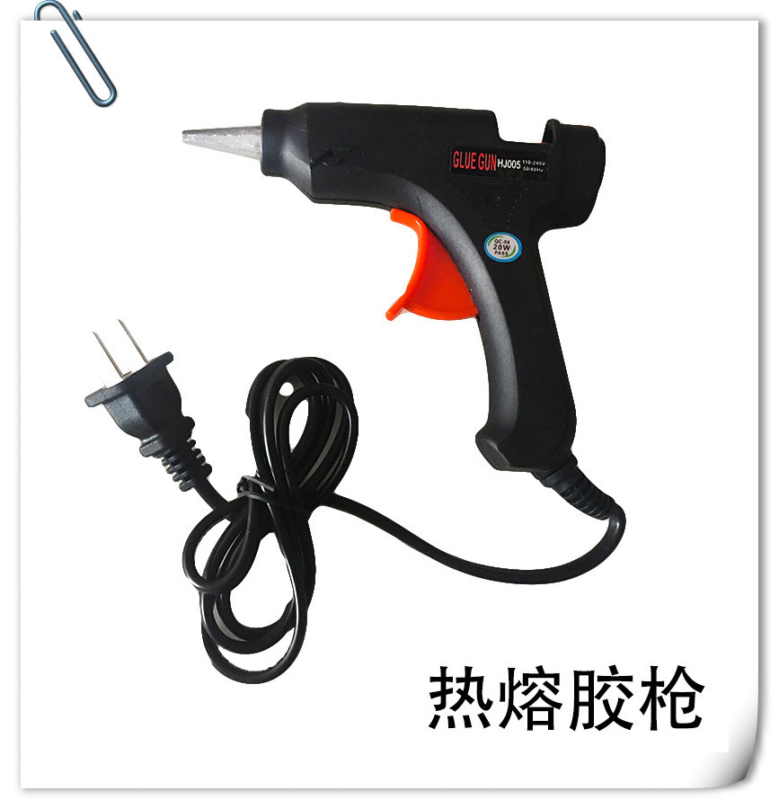 Hot melt glue gun Hot glue gun Glass glue gun household Glue gun Hot melt glue stick 7MM The opening summer Festival decorate