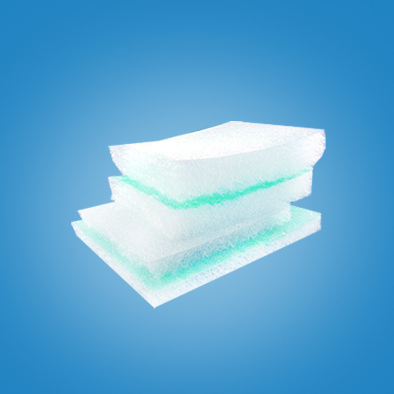 广州生产厂家直销烤漆房玻纤过滤棉  PA-100绿白色玻纤过滤棉