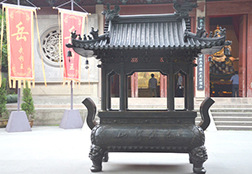 中式铸铁香炉2