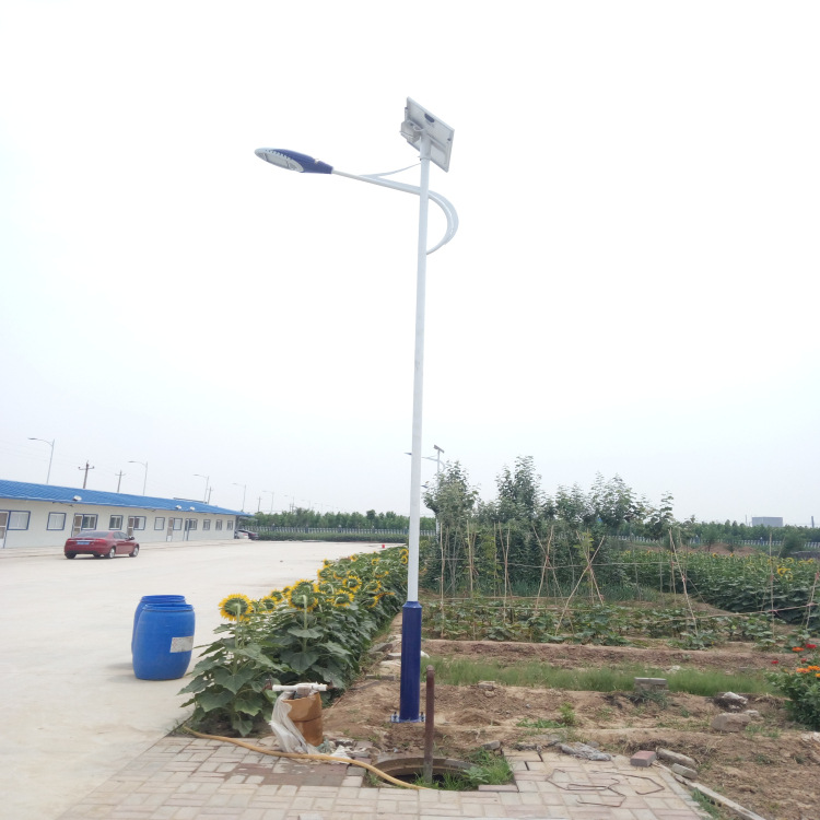 新农村led路灯太阳能路灯价格表质保三年太阳能庭院灯7米40瓦路灯