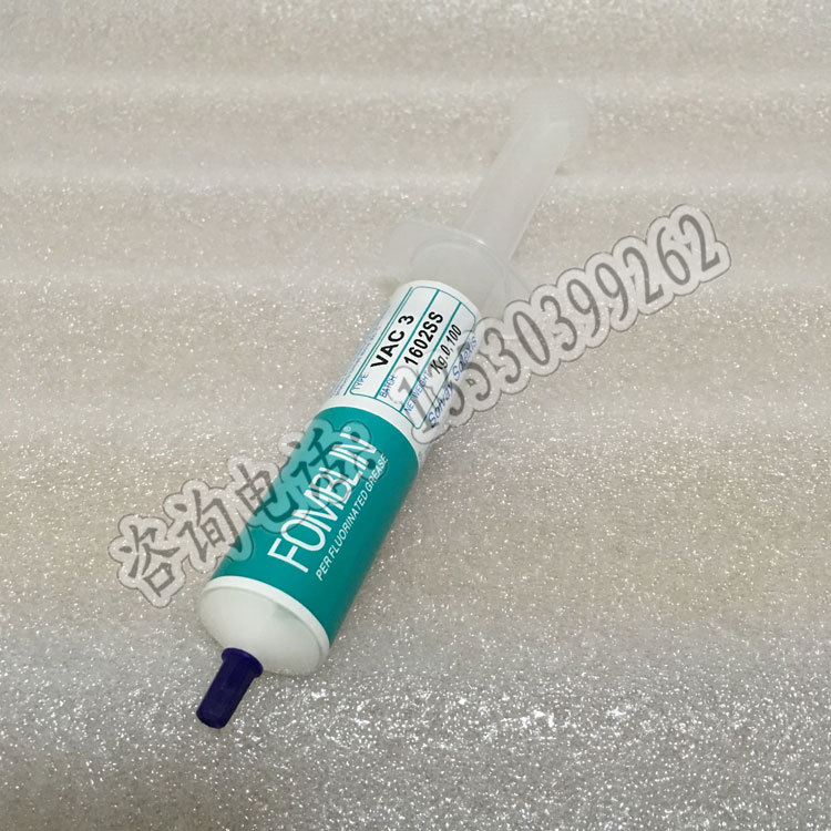 意大利苏威Fomblin VAC 3真空润滑脂全氟聚醚润滑油100G