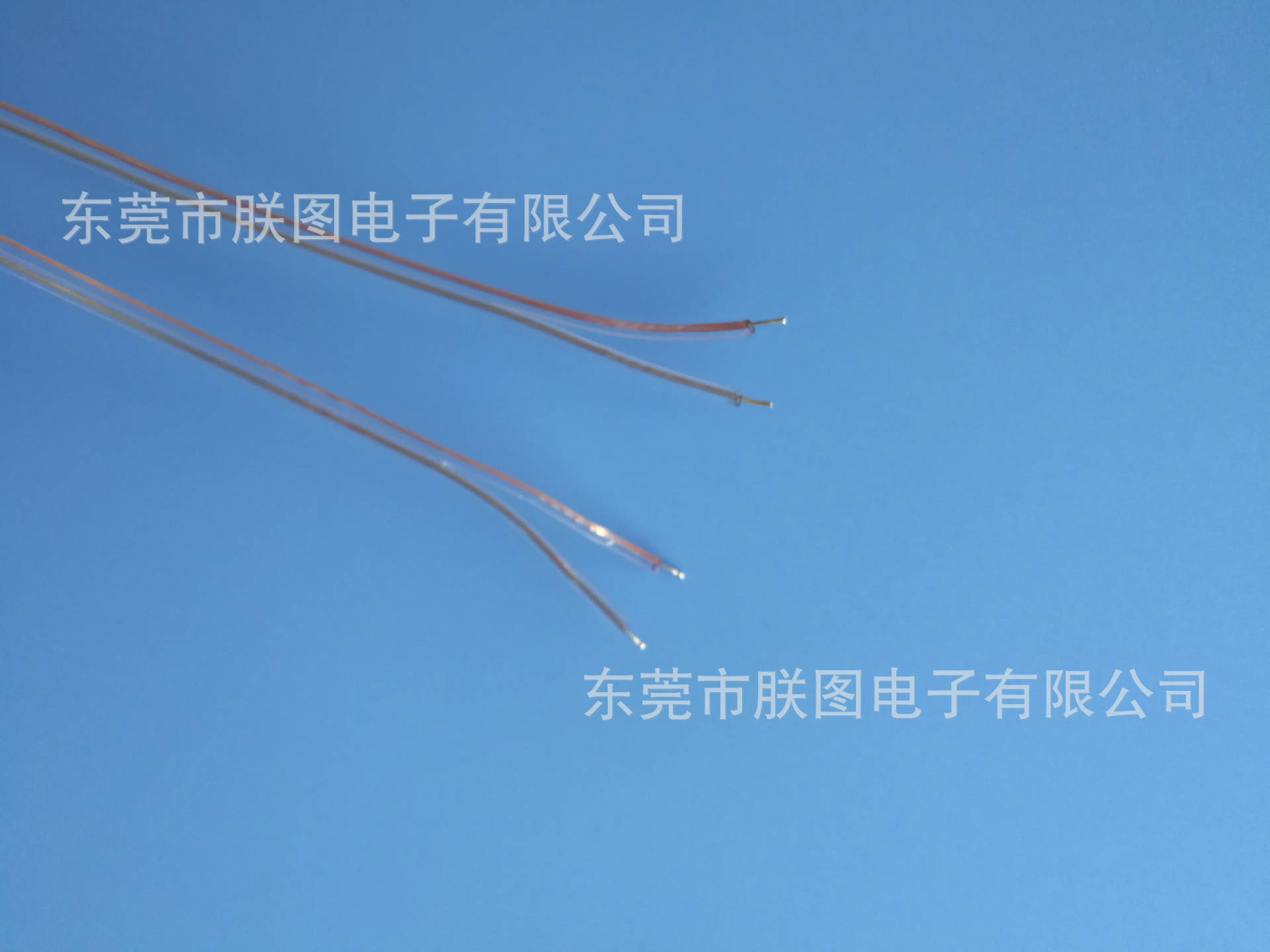 厂家直销成人用品情趣跳蛋电子连接线 1.0透明金银线双银线双并