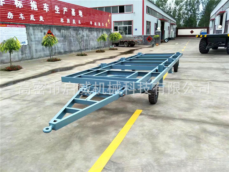 货源供应   3吨框架拖车   实心胎拖车配件厂家供应