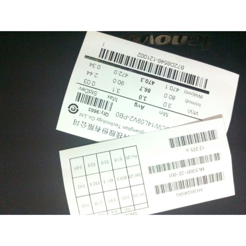 德州理光三防热敏无尘标贴代印厂非标尺寸70*54MM*1K HDPE管芯1寸