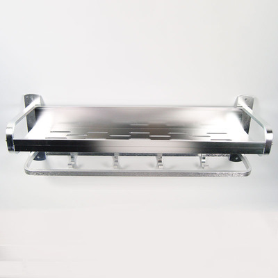 Space aluminum towel rack anode Oxidation Surface Put an end to Rust thickening Hooks Super Bearing Bathroom Shelves