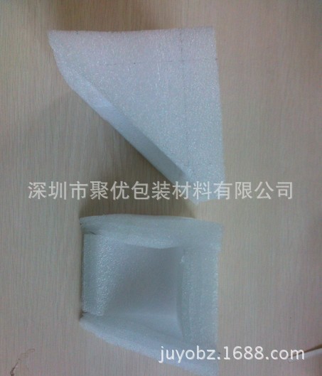 龙岗坪山厂家供应电子电器珍珠棉防护包装   电器三角形护角包装