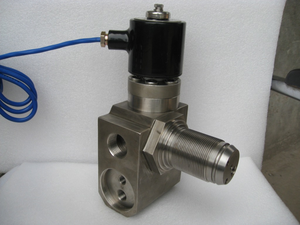 供应带手动功能不锈钢电磁阀高压电磁阀 开关型电磁阀（图）