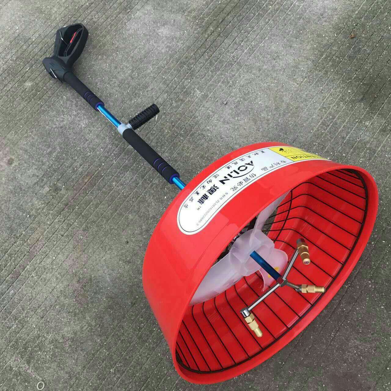 远程风送式高压打药喷枪 机动喷雾器高压水泵手枪/打药风扇枪