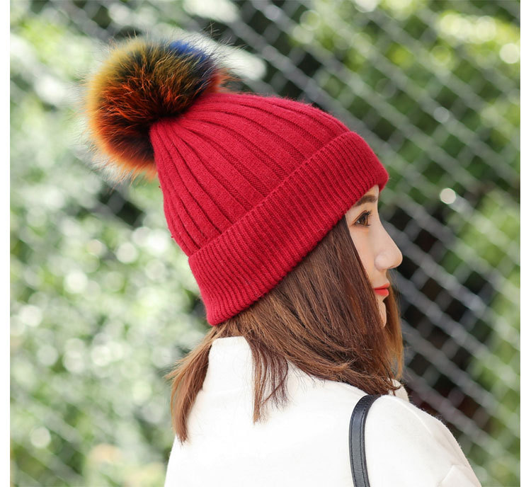 Korea ClothKnitted hat(red)NHHY3947