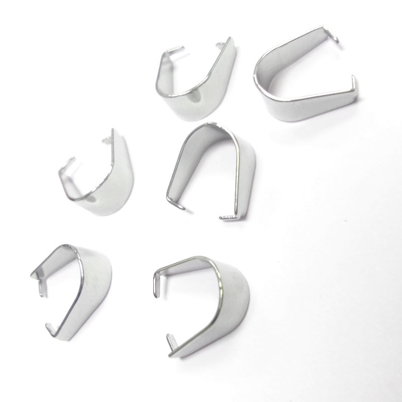 廠家批發吊墜扣夾扣 瓜子扣 水晶翡翠扣 DIY飾品配件 珠寶墜子扣