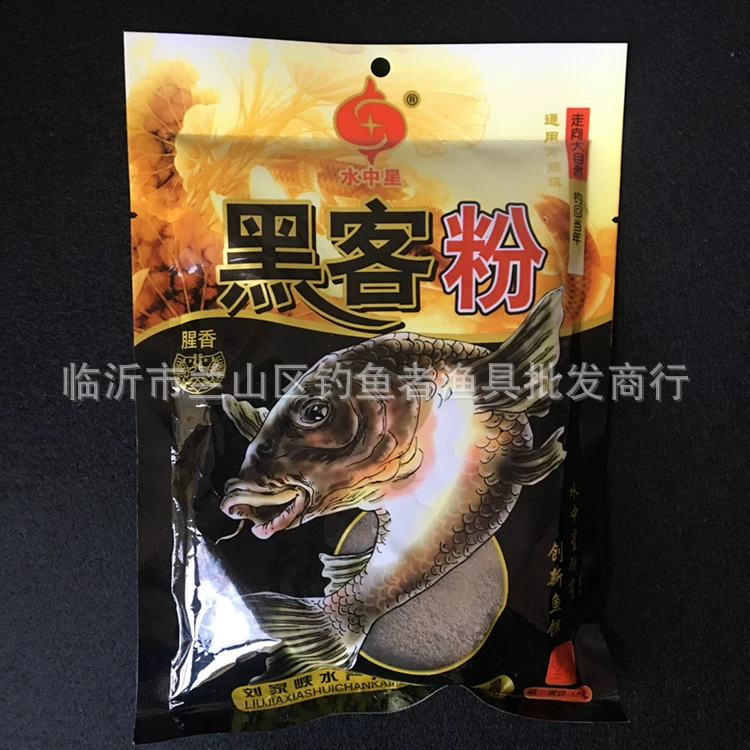水中星 Рыболовная приманка Hacker powder Crucian carp powder supplement 160g 80 packets per piece