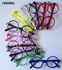 Fashionable children's lens suitable for men and women, glasses, Korean style, wholesale