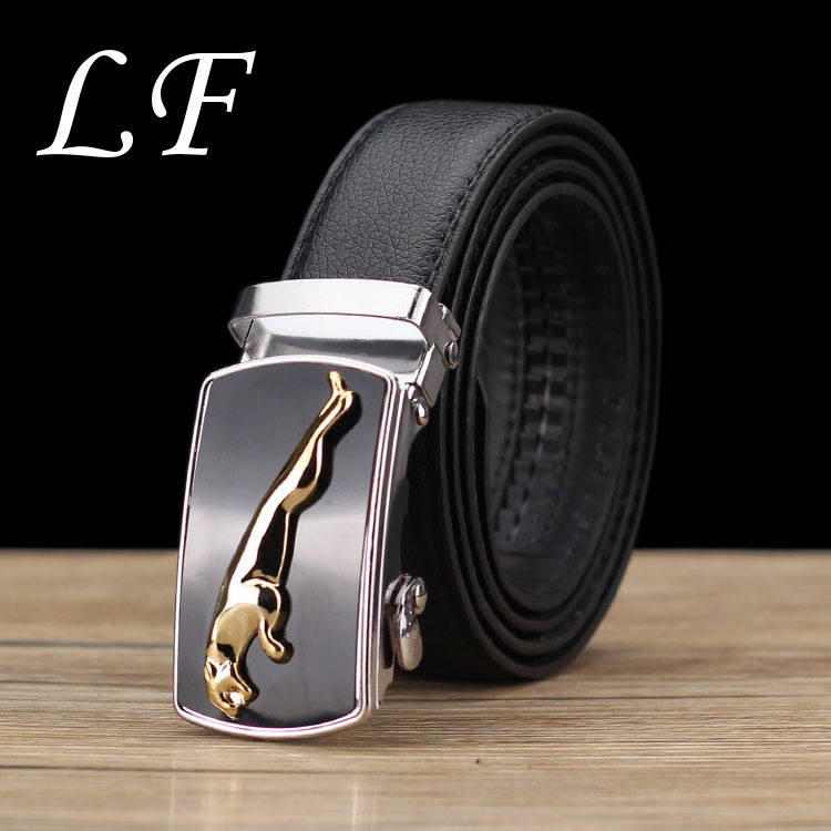 Men's automatic buckle trouser belt 14 p...