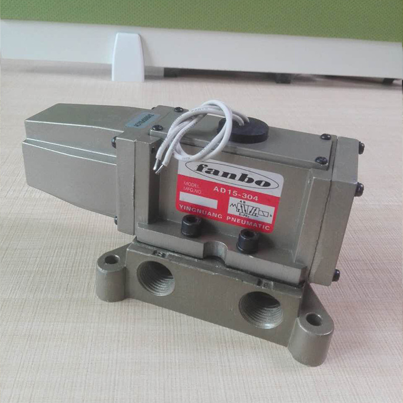 热销大流量电磁阀FANBOAD15-304金属密封气动电磁阀ad15电磁阀