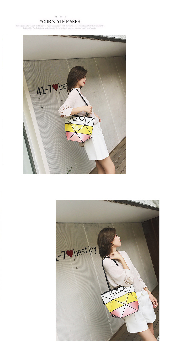 Korean style otherfashion bag (Pink and white)NHPB0247-Pink and white