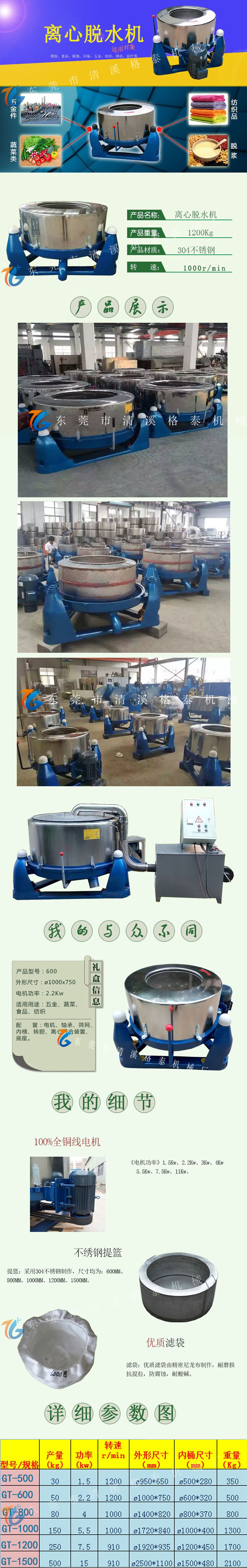 脱水机详情页