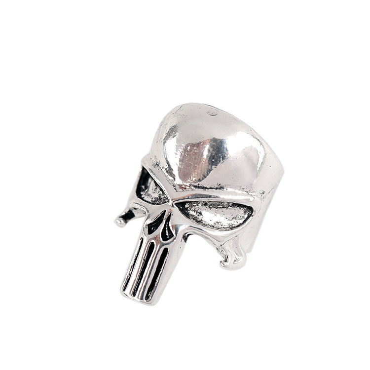Foreign trade jewelry jewelry European and American personality male skull alloy ring mixed wholesale factory spot Meng Yu