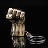 The Avengers, golden metal keychain, mask, pendant, USA, Birthday gift