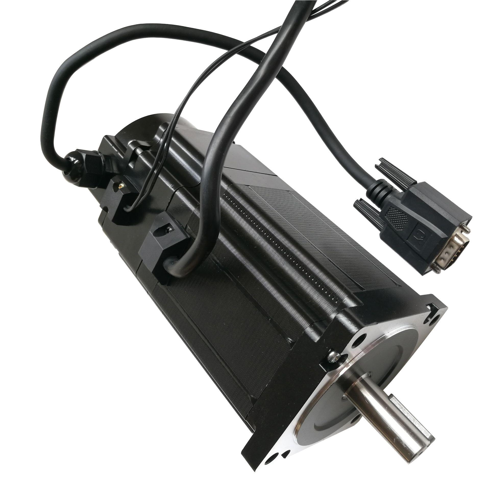 86闭环刹车电机 Nema34闭环刹车步进电机 8.5nm 85闭环抱闸电机 