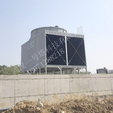 厂家直销降温冷却水塔标准逆流式圆型玻璃钢冷却塔凉水塔