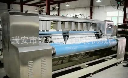 厂家直供拓步宽幅布料热切分条机直条