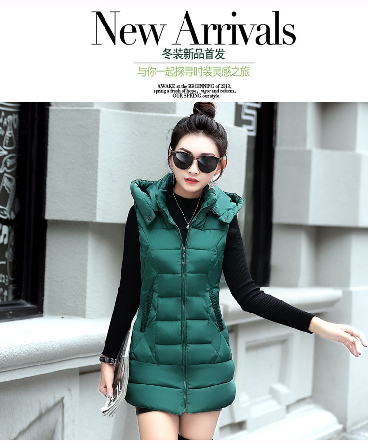 Gilet femme en Mélange de coton - Ref 3318181 Image 22