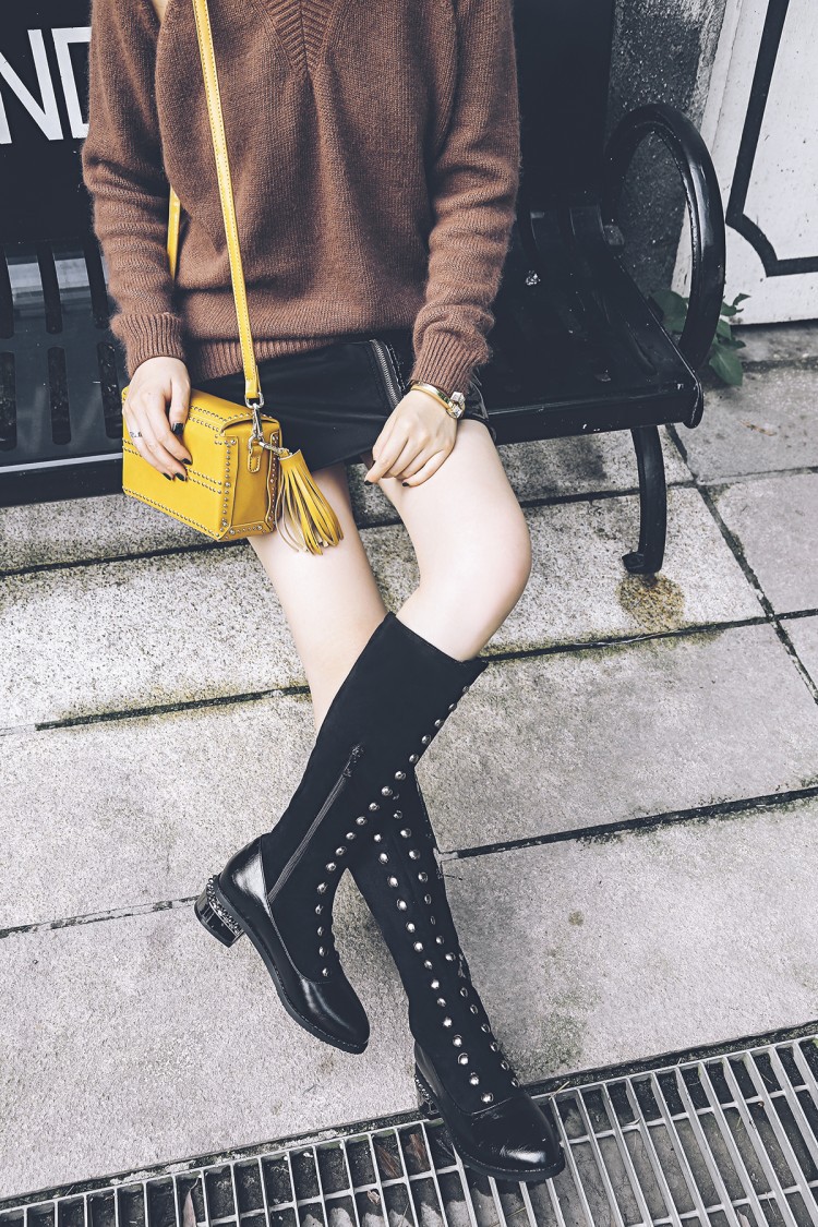 Bottes femme BELLES CHAUSSURES en PU artificiel - Ref 3354773 Image 14