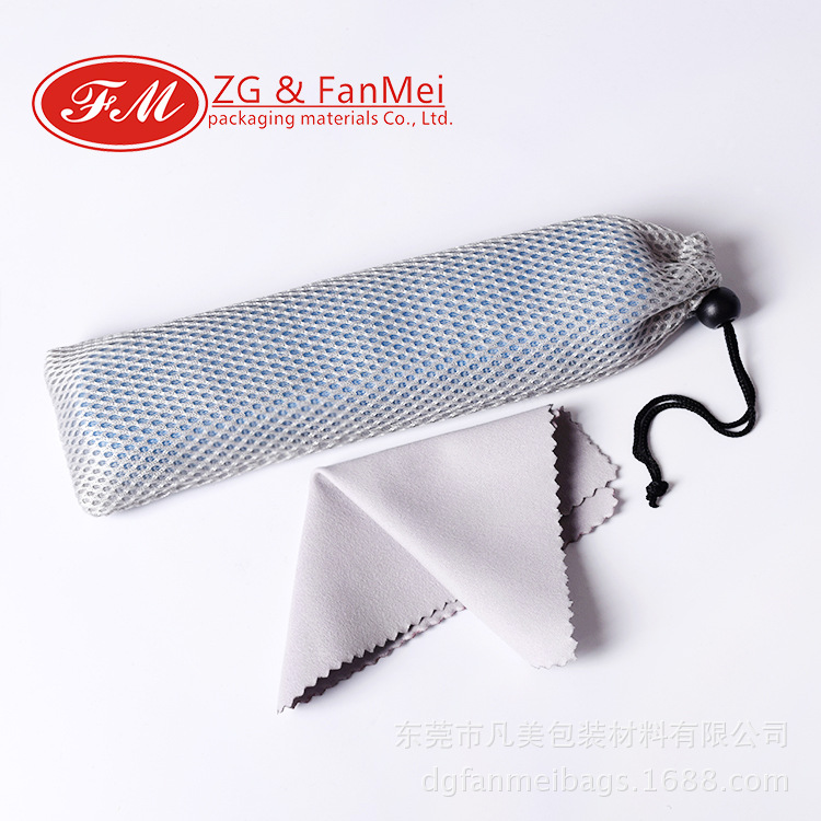 厂家现货便携不锈钢吸管包装袋 餐具便携勺筷子袋三明治束口布袋